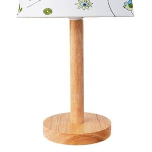 Tafellamp Cute I textielmix/deels massief hout - 1 lichtbron