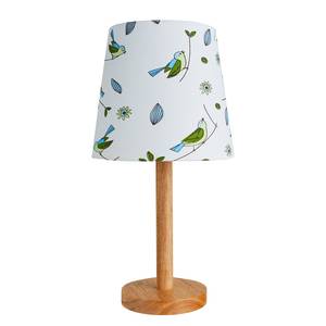 Lampe Cute I Tissu mélangé / partiellement en bois massif - 1 ampoule