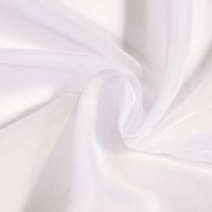 Gordijn Marina geweven stof - wit - 600 x 245 cm