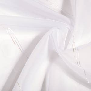 Gordijn Vera geweven stof - wit - 450 x 1 cm