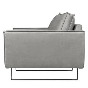 Fauteuil Liel Velours Onoli: Gris clair