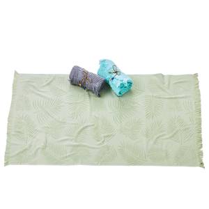 Serviette de Hammam Capri Palm Étoffe de coton - Vert pâle