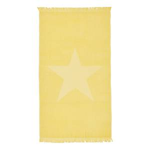 Serviette de Hammam Capri Star Étoffe de coton - Jaune