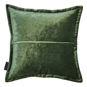 Housse de coussin Glam Tissu mélangé - Vert émeraude - 45 x 45 cm