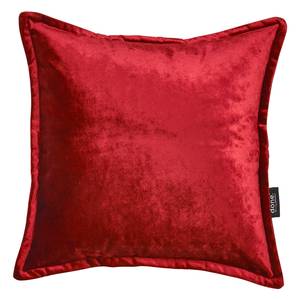 Kussensloop Glam textielmix - Rood - 45 x 45 cm