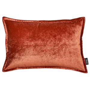 Housse de coussin Glam Tissu mélangé - Terre cuite - 60 x 40 cm