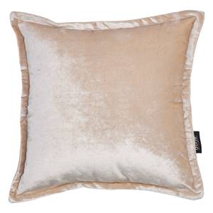 Housse de coussin Glam Tissu mélangé - Blanc - 45 x 45 cm