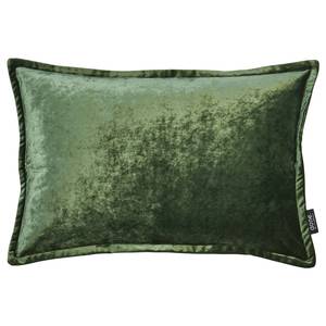 Kussensloop Glam textielmix - Smaragdgroen - 60 x 40 cm
