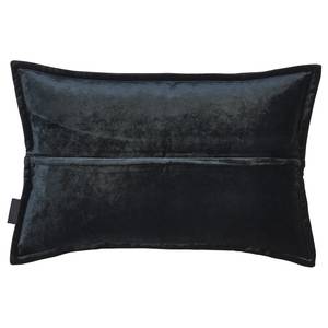 Housse de coussin Glam Tissu mélangé - Anthracite - 40 x 60 cm