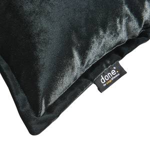 Housse de coussin Glam Tissu mélangé - Anthracite - 40 x 60 cm