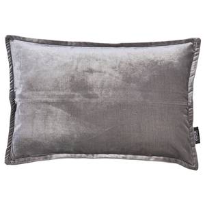 Housse de coussin Glam Tissu mélangé - Gris argenté - 40 x 60 cm