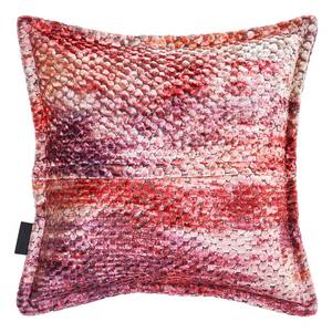 Kussensloop Glam Colour textielmix - Rood - 45 x 45 cm