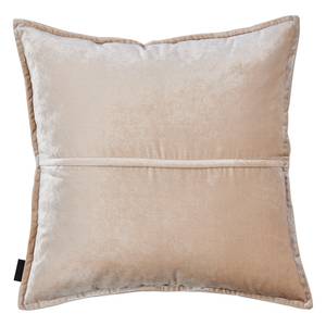 Housse de coussin Glam Tissu mélangé - Blanc - 65 x 65 cm