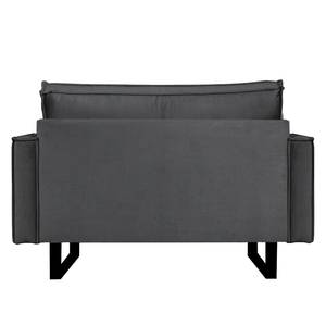 Fauteuil Liel Velours Onoli: Anthracite