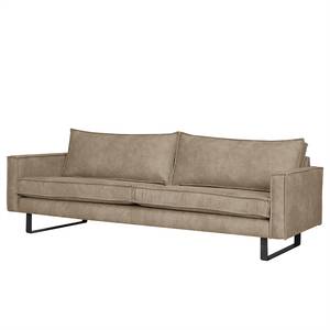 3-Sitzer Sofa Liel Microfaser Priya: Beige