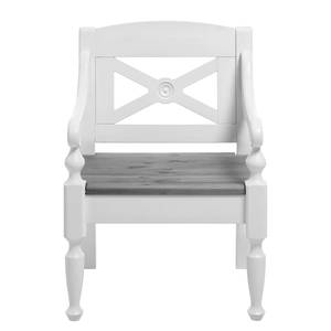 Chaise à accoudoirs Villefort Pin massif - Epicéa blanc / Epicéa gris