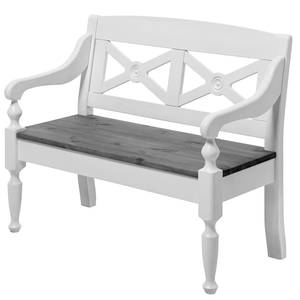 Banc Villefort Pin massif - Epicéa blanc / Epicéa gris - Largeur : 112 cm