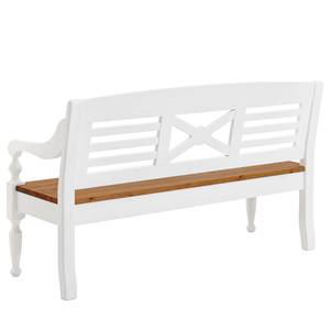 Banc Villefort Pin massif - Epicéa blanc / Epicéa ambre jaune - Largeur : 155 cm