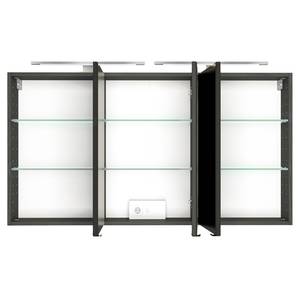 Spiegelschrank Dante Inklusive Beleuchtung - Graphit - Breite: 120 cm