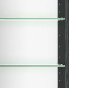 Spiegelschrank Dante Inklusive Beleuchtung - Graphit - Breite: 120 cm