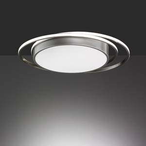 Plafonnier LED Forden Acrylique / Nickel - 1 ampoule