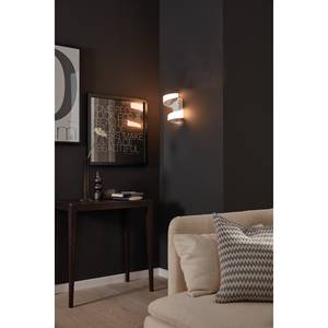 LED-wandlamp Finchley II nikkel - 1 lichtbron