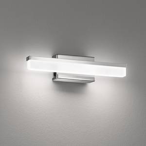 LED-Wandleuchte Magee Milchglas / Nickel - 1-flammig