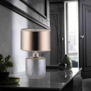 Lampe Pinetta Tissu mélangé / Céramique - 1 ampoule