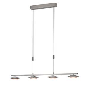 LED-Pendelleuchte Solon Nickel - 4-flammig