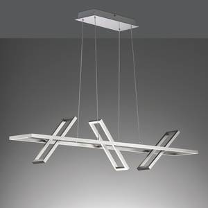 LED-hanglamp Keadby II nikkel - 1 lichtbron