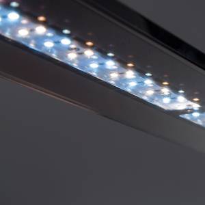 LED-Pendelleuchte Skokie II Klarglas / Nickel - 1-flammig