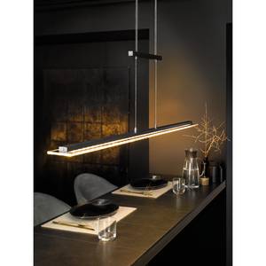 LED-Pendelleuchte Skokie IV Klarglas / Nickel - 1-flammig