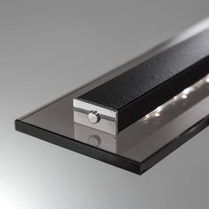 LED-hanglamp Skokie IV transparant glas/nikkel - 1 lichtbron