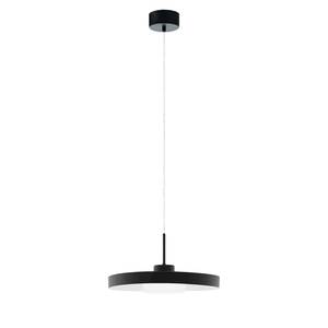 LED-hanglamp Alpicella polycarbonaat/staal - 1 lichtbron - Zwart