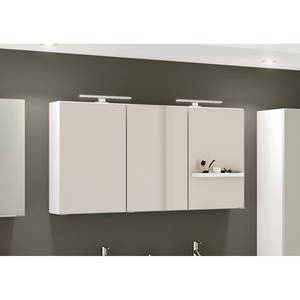 Armoire de toilette Corno Éclairage inclus - Blanc - Largeur : 120 cm