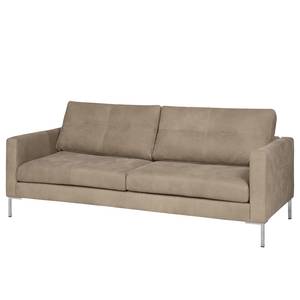 Sofa Neo11 I (2-Sitzer) Echtleder - Echtleder Custo: Hellgrau