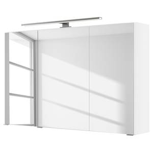 Armoire de toilette Corno Éclairage inclus - Blanc - Largeur : 100 cm