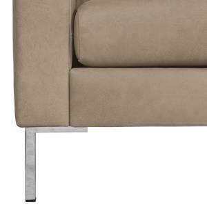 Sofa Neo11 I (3-Sitzer) Echtleder - Echtleder Custo: Hellgrau