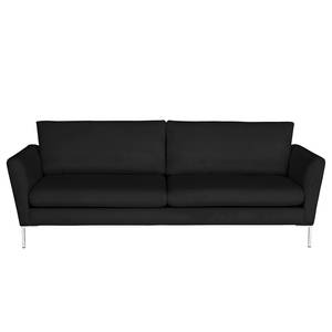 Sofa Neo15 I (3-Sitzer) Samt - Stoff Tond: Schwarz