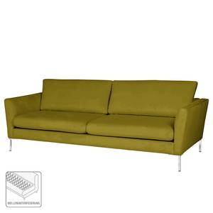 Sofa Neo15 I (3-Sitzer) Samt - Stoff Tond: Grün