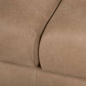 Ecksofa Neo11 Echtleder - Echtleder Custo: Hellbraun - Longchair davorstehend links