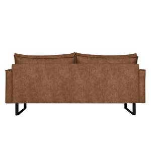 2,5-Sitzer Sofa Liel Samt - Microfaser Priya: Cognac