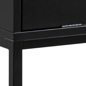 Secretaire Skeeby metaal - eikenhouten look/zwart