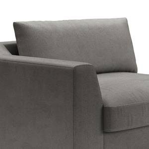 1,5-Sitzer Sofa Dixwell Webstoff Palila: Fango - Armlehne davorstehend links