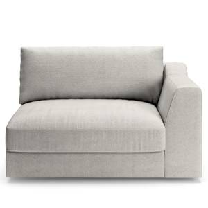 1,5-Sitzer Sofa Dixwell Webstoff Palila: Granit - Armlehne davorstehend rechts