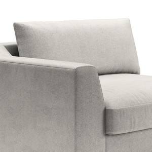 1,5-Sitzer Sofa Dixwell Webstoff Palila: Granit - Armlehne davorstehend links