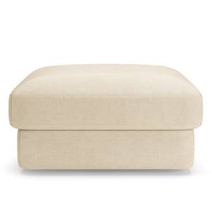 Polsterhocker Dixwell Small Webstoff Palila: Creme