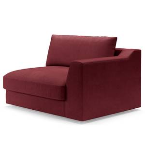 1,5-Sitzer Sofa Dixwell Webstoff Palila: Beere - Armlehne davorstehend rechts