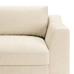 1,5-Sitzer Sofa Dixwell Webstoff Palila: Creme - Armlehne davorstehend rechts