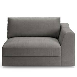 1,5-Sitzer Sofa Dixwell Webstoff Palila: Fango - Armlehne davorstehend rechts